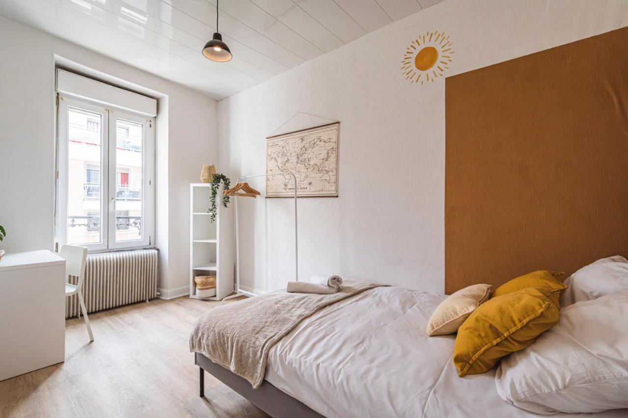 Le Zola - Charmant 2 Chambres - Centre Gare Reims Eksteriør bilde