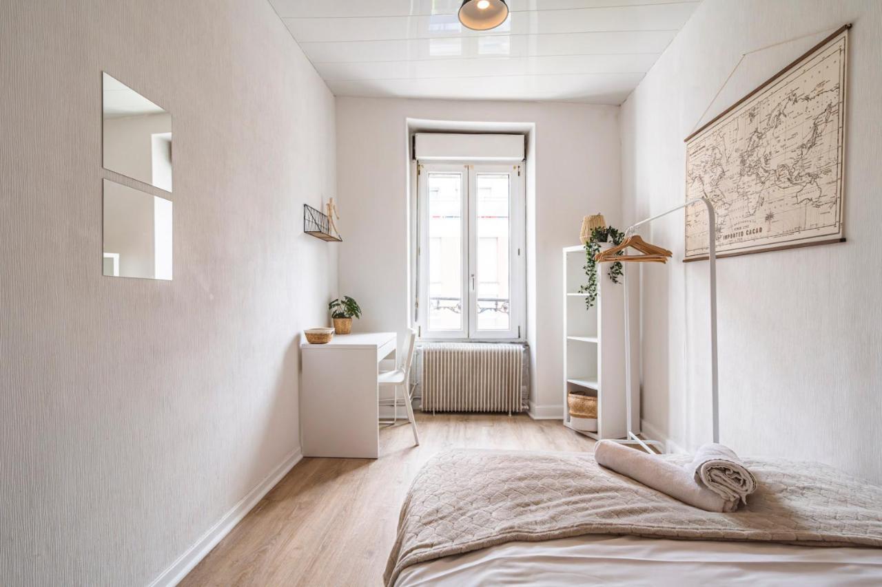 Le Zola - Charmant 2 Chambres - Centre Gare Reims Eksteriør bilde