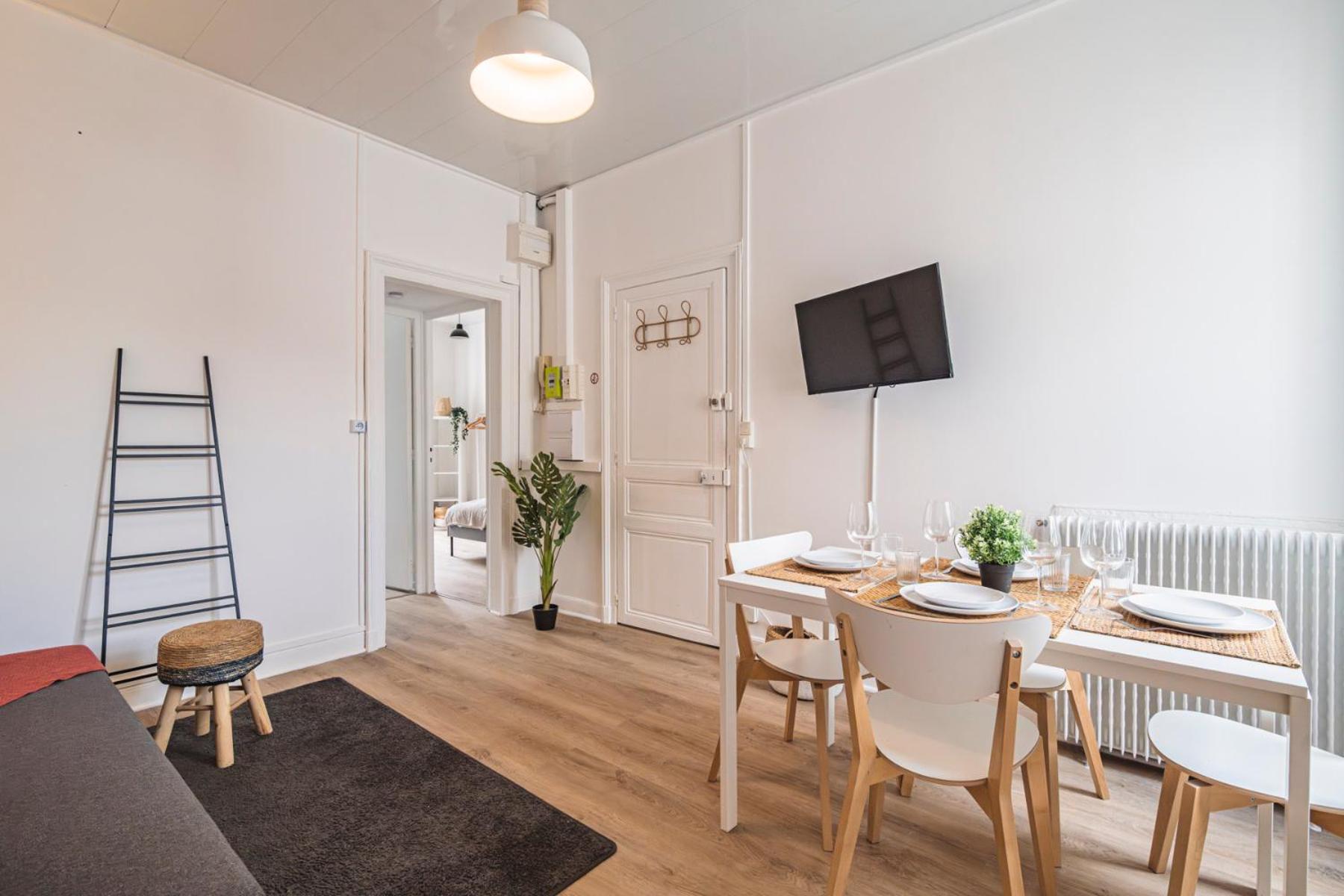 Le Zola - Charmant 2 Chambres - Centre Gare Reims Eksteriør bilde